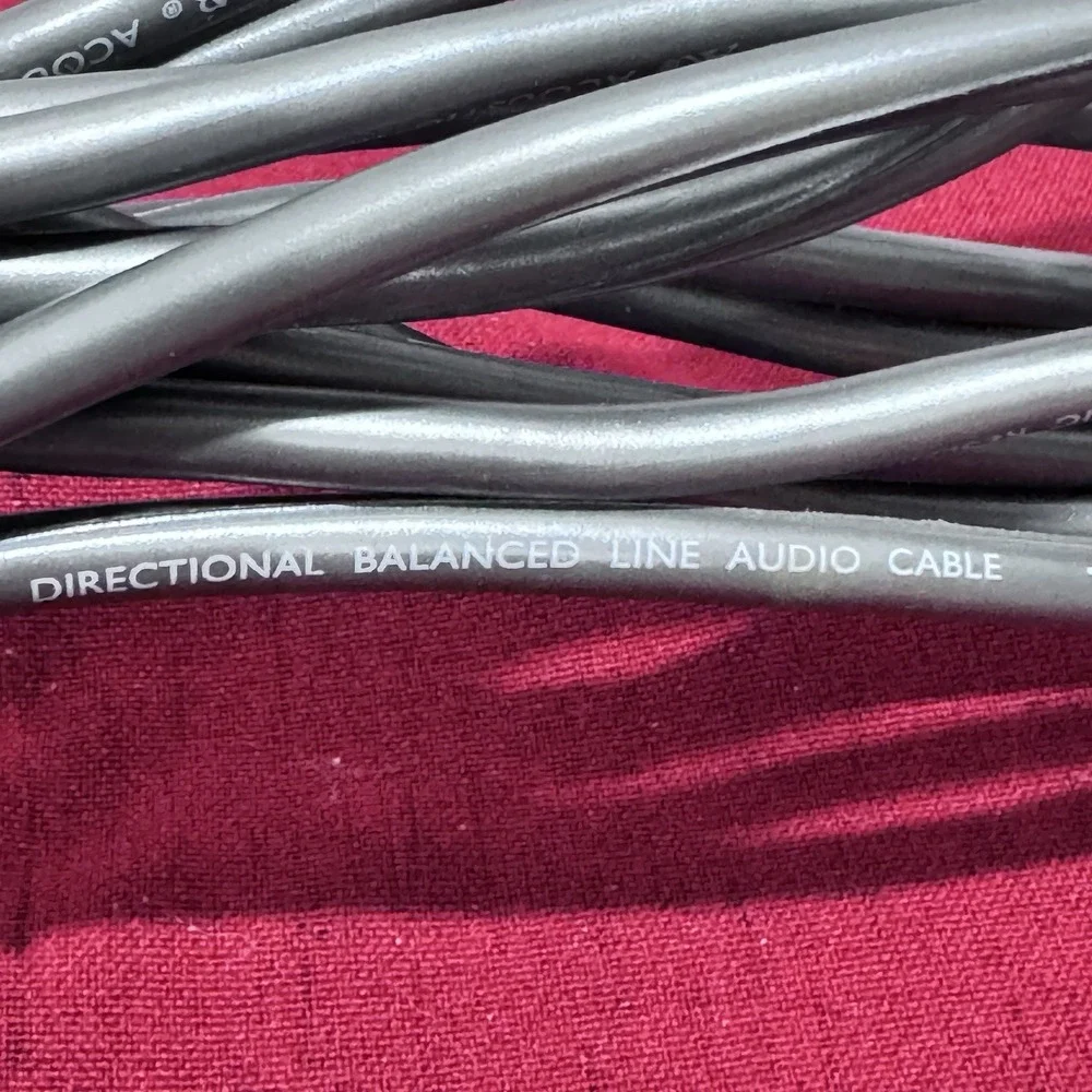 Acoustic Research Pro Series Directional Balanced Line Audio Cable 6'/6 Ft.